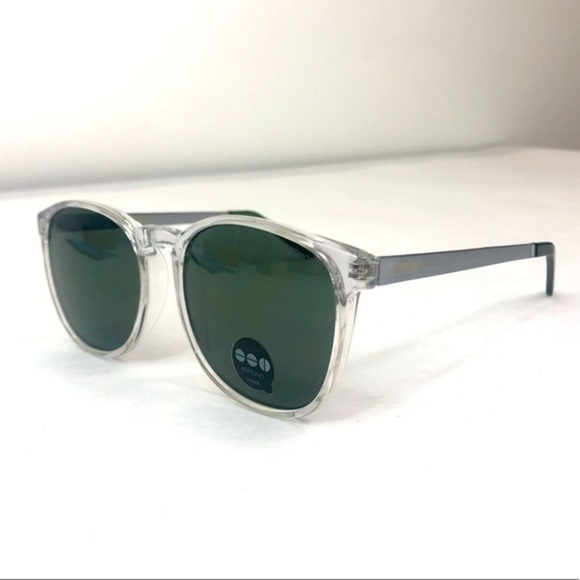 KOMONO Urkel Clear/Silver Sunglasses (NEW) 🕶 - Picture 4 of 12